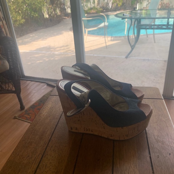 Prada wedges